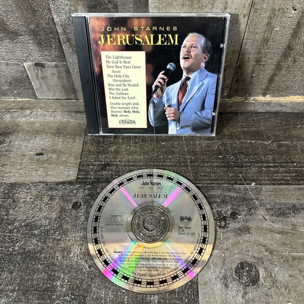 JOHN STARNES - John Starnes Jerusalem - CD - RARE